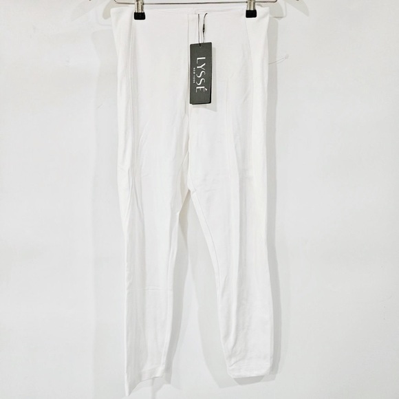 3 for $15 Lysse Ultrasuede Legging With Knee Seam High Rise Pull On Cropped - Picture 2 of 6